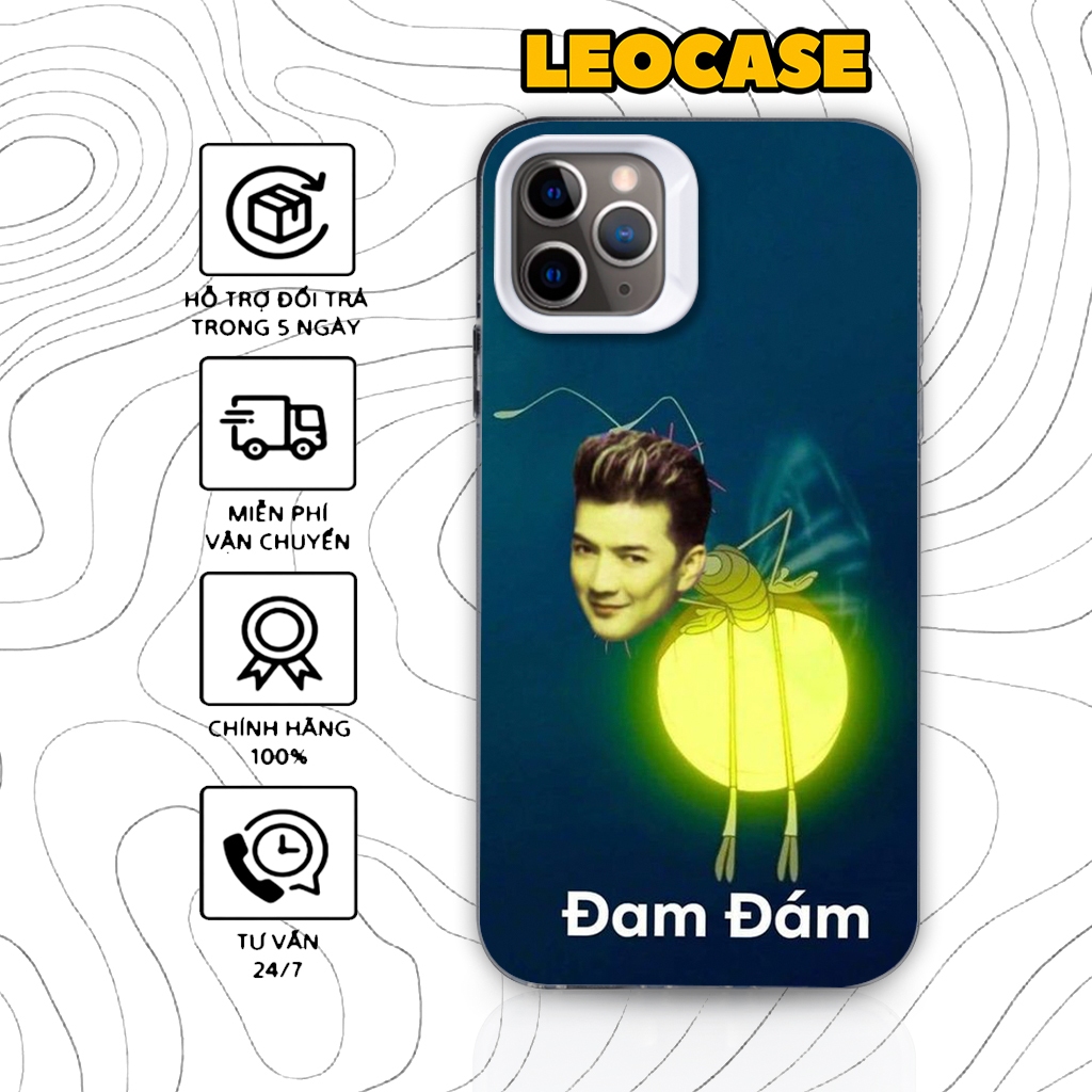 Ốp lưng iPhone silicone cao cấp Leocase meme Đàm Vĩnh Hưng ca sĩ Đam ...