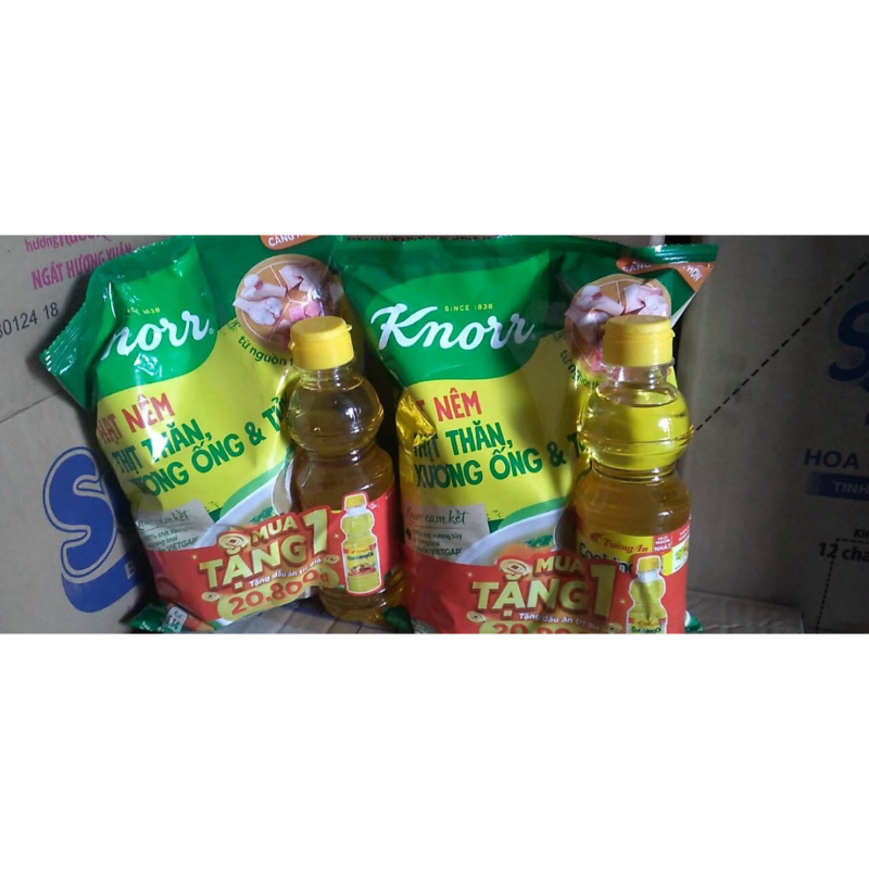 Hạt nêm Knor , knorr 900g(tặng )