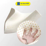Ruột gối ngủ cao su non Hệ Thống Nệm thiết kế công thái học nằm chống đau mỏi cổ vai gáy, giảm ngáy, ngủ ngon giấc — ảnh 8
