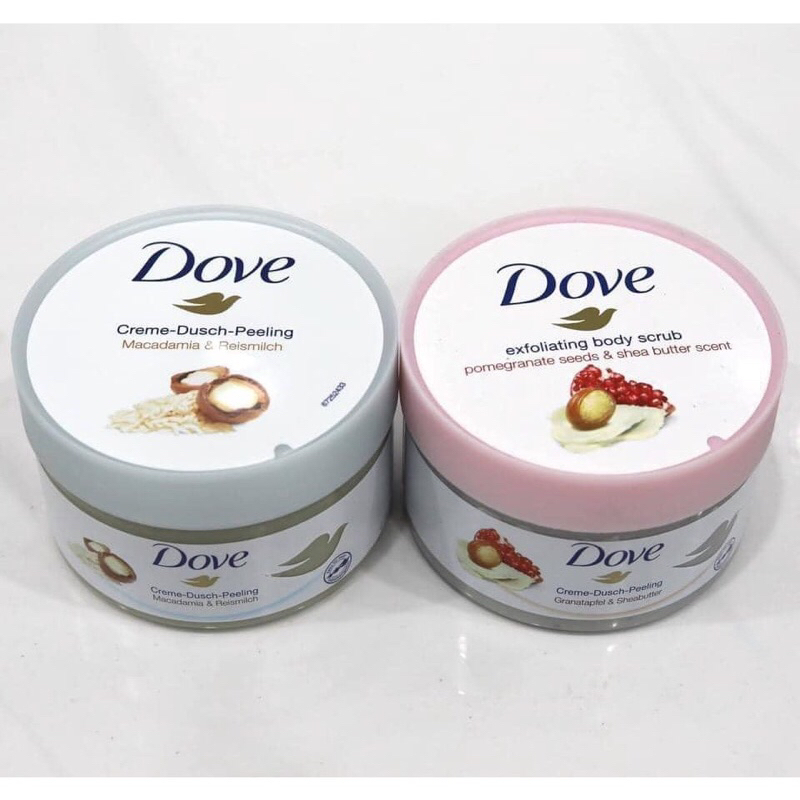 Tẩy da chết Dove Body Scrub Exfoliating 225ml tẩy tế bào chết giúp da bạn luôn mềm mịn