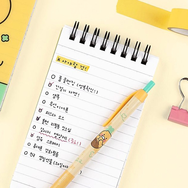 Ảnh Sổ tay lò xo PP Choonsik Kakao Friends 3
