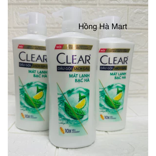 [Chính Hãng] Dầu Gội CLEAR Bạc Hà Mát Lạnh (630g)