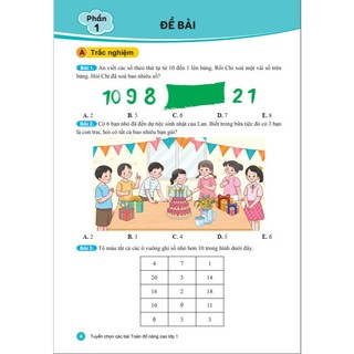 Sách - Tuyển Chọn Các Bài Toán Đố Nâng Cao Lớp 1 - Dùng chung cho các bộ SGK hiện hành - ndbooks