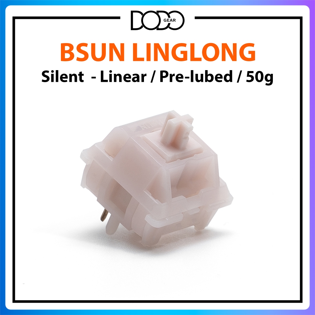 Switch BSUN LingLong 5 PIN Silent Linear 50g hành trình dài 4mm công ...