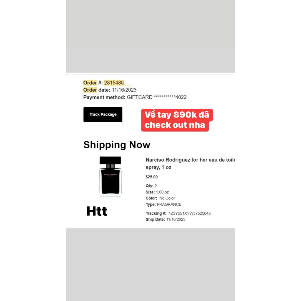 NƯỚC HOA NỮ BLACK XS FOR HER EDP 80ML. Chai chiết Phong cách Ngọt ngào, Quyến rũ, Nữ tính. Lưu hương 8h, Giá Dùng Thử