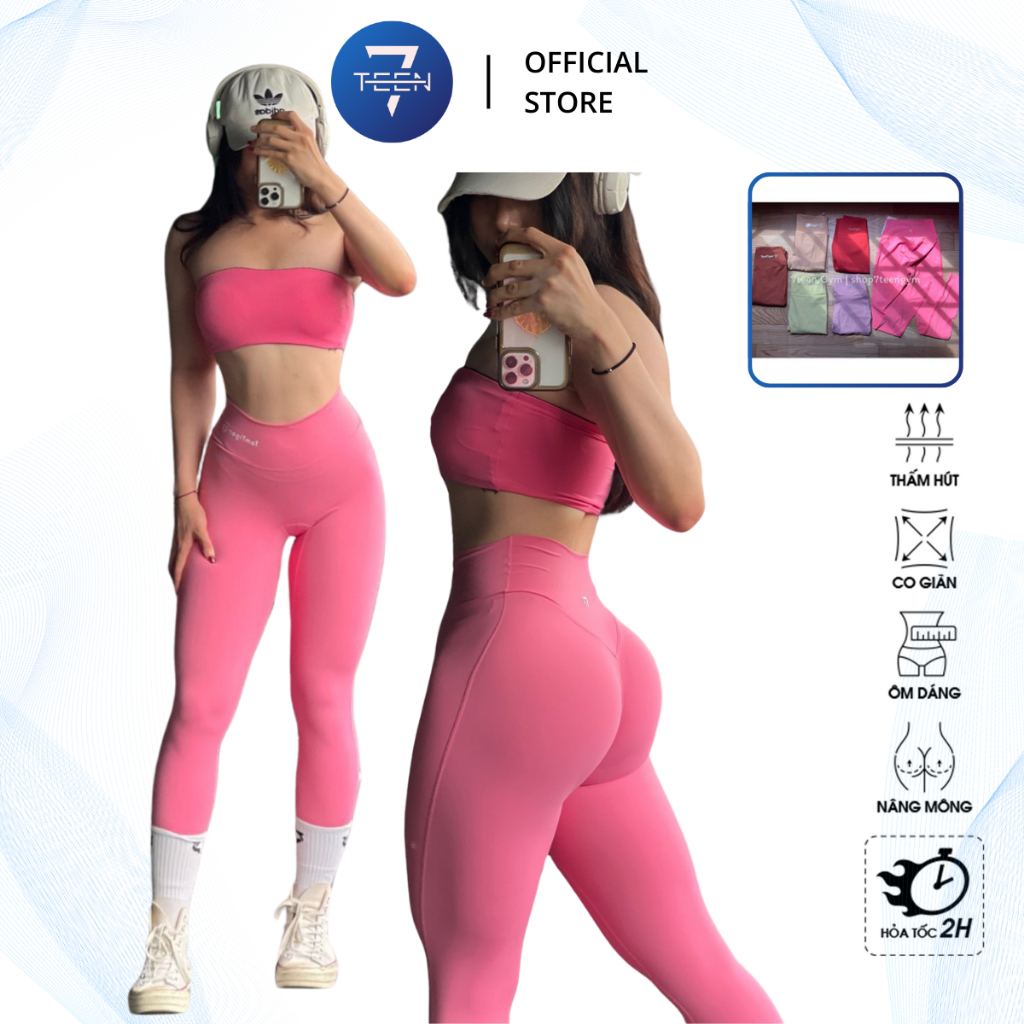Quần leggings Tom tiger cao cấp cắt line | Shopee Việt Nam