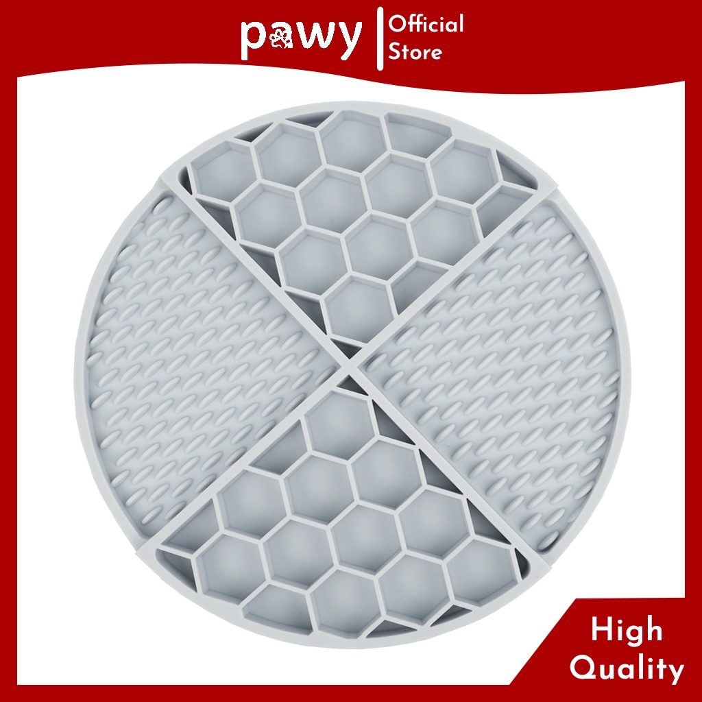 Ảnh Tấm Liếm Chó Mèo, Thảm Liếm Chó Mèo Pawy - Honeycomb Lickmat – Nhiều màu 21cm x 21cm Dày 1.5cm 2