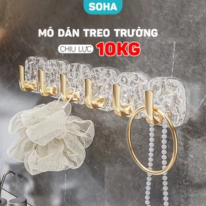 Móc dán tường, móc treo đồ đa năng tiện ích thiết kế sang trọng SOHA