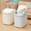 Thùng rác thông minh, thùng rác mini để bàn với nắp lật tiện lợi chất liệu ABS cao cấp TULY SHOP