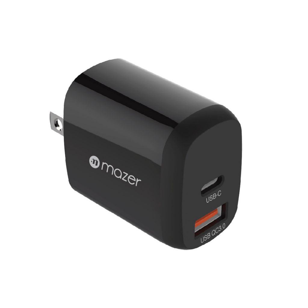 Ảnh Củ Sạc Nhanh 20W MAZER Super Mini PD 3.0 UBS-C USB-A 3