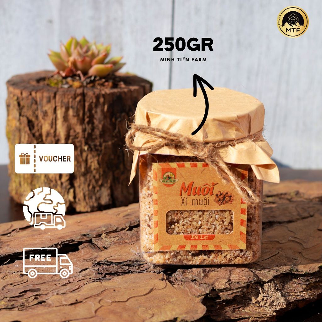 Muối ô mai xí muội - Minh Tiến Farm - Đặc sản Đà Lạt