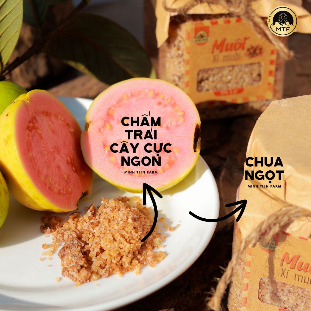 Muối ô mai xí muội - Minh Tiến Farm - Đặc sản Đà Lạt