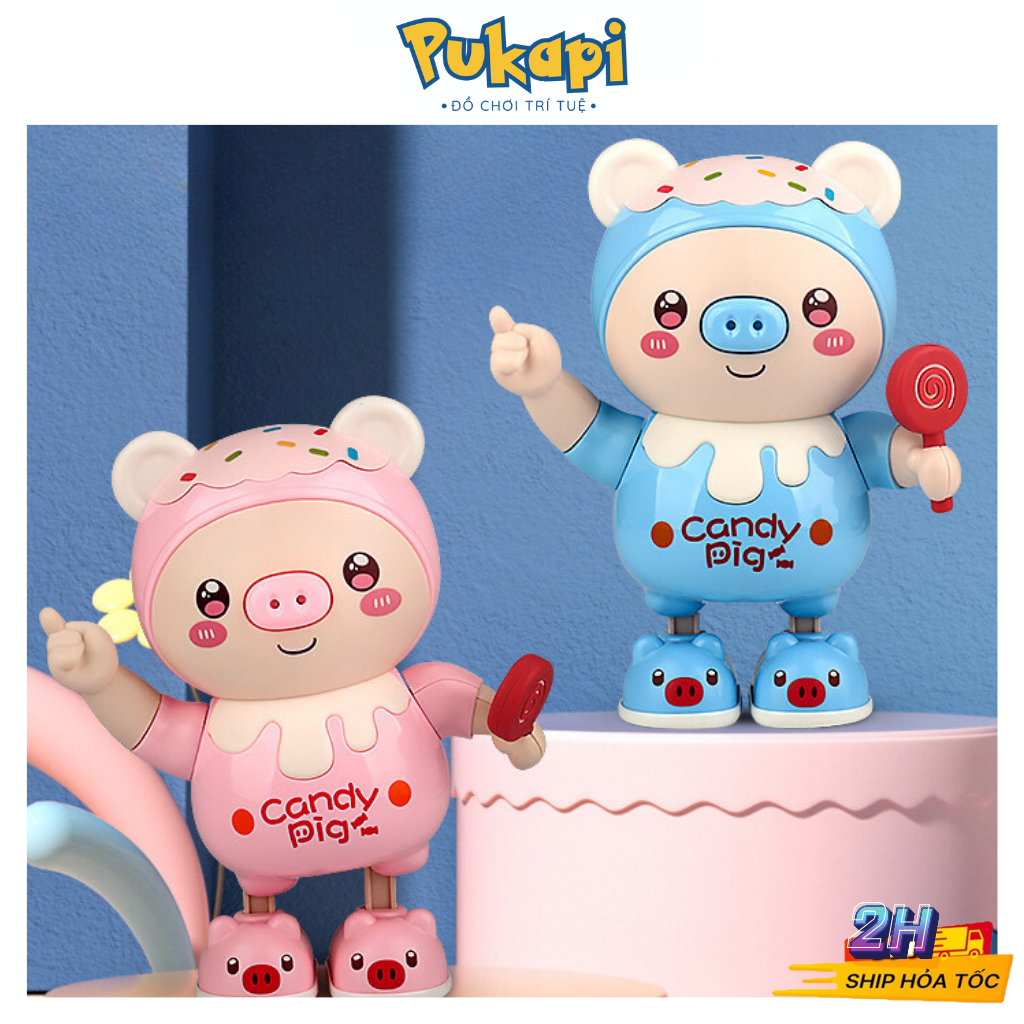 Đồ Chơi Heo Nhảy Múa Con Heo Robot Heo Nhảy Thú Nhảy Cho Bé Con Heo Đồ Chơi Con Heo Nhảy Múa  - Đồ Chơi Cho Bé PUKAPI
