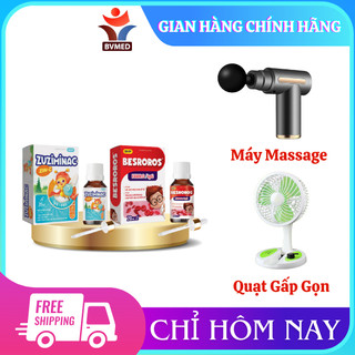 Combo Besroros Và Zuziminac - Bổ Sung Sắt + Kẽm Nhỏ Giọt Cho Bé Lọ 20ML