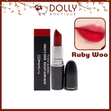 Son thỏi MAC Retro Matte Lipstick 707 Ruby Woo