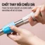 Cây gạt nước sàn nhà My Nhân chổi silicon quét nước nhà tắm, cây cào đẩy nước thông minh cán dài