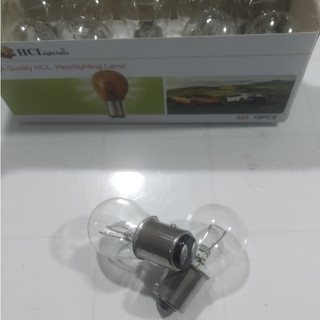 Combo 10 Hộp 10 bóng đèn xi nhan, bóng đèn phanh S25 1Tim - 2 tim điện 12v/24v 21w.