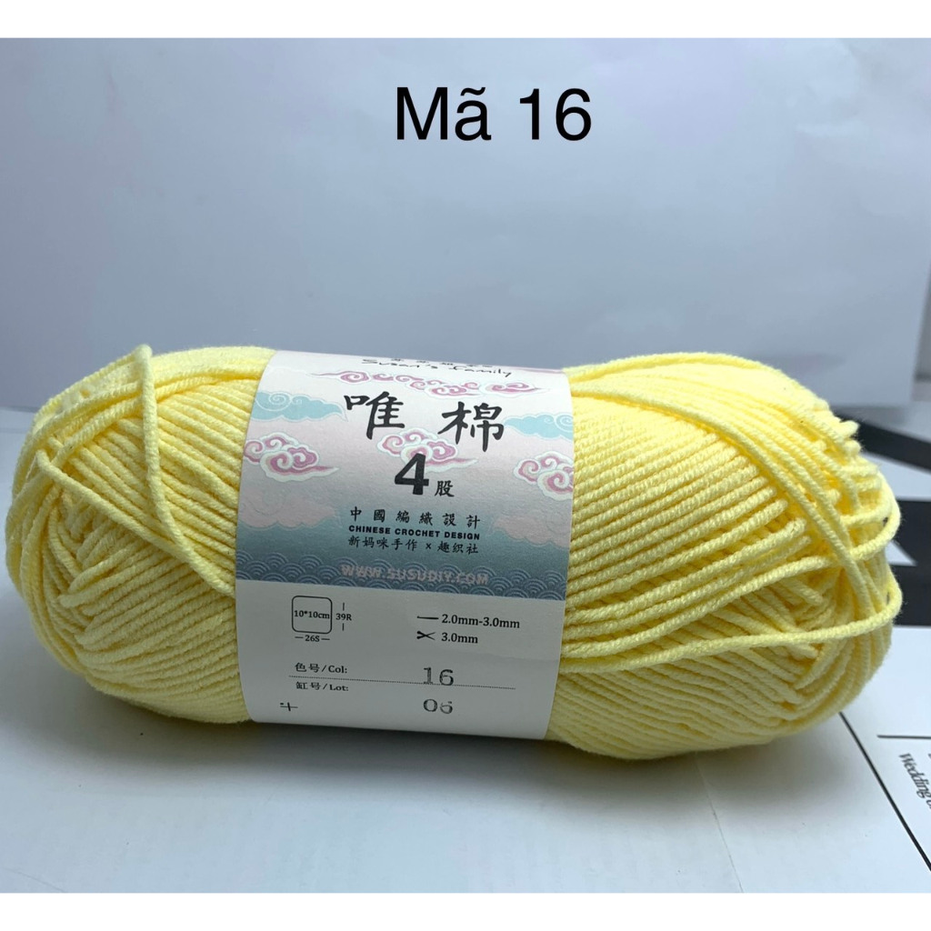 MÃ 16 VÀNG NHẠT