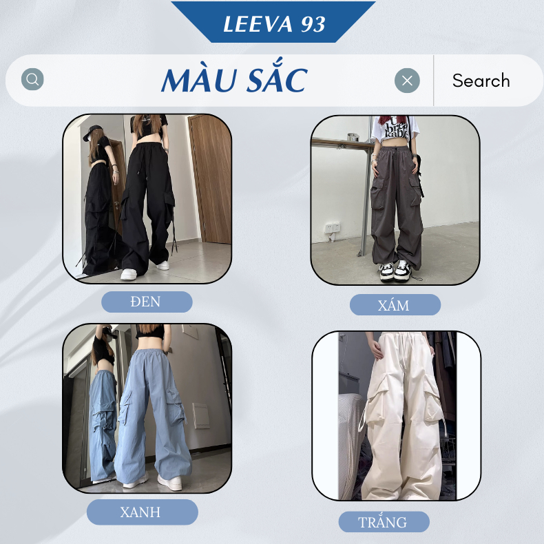 Quần kaki ống suông rộng túi hộp cạp cao nam nữ unisex, Quần dài lưng cao phối dây rút - WYP50