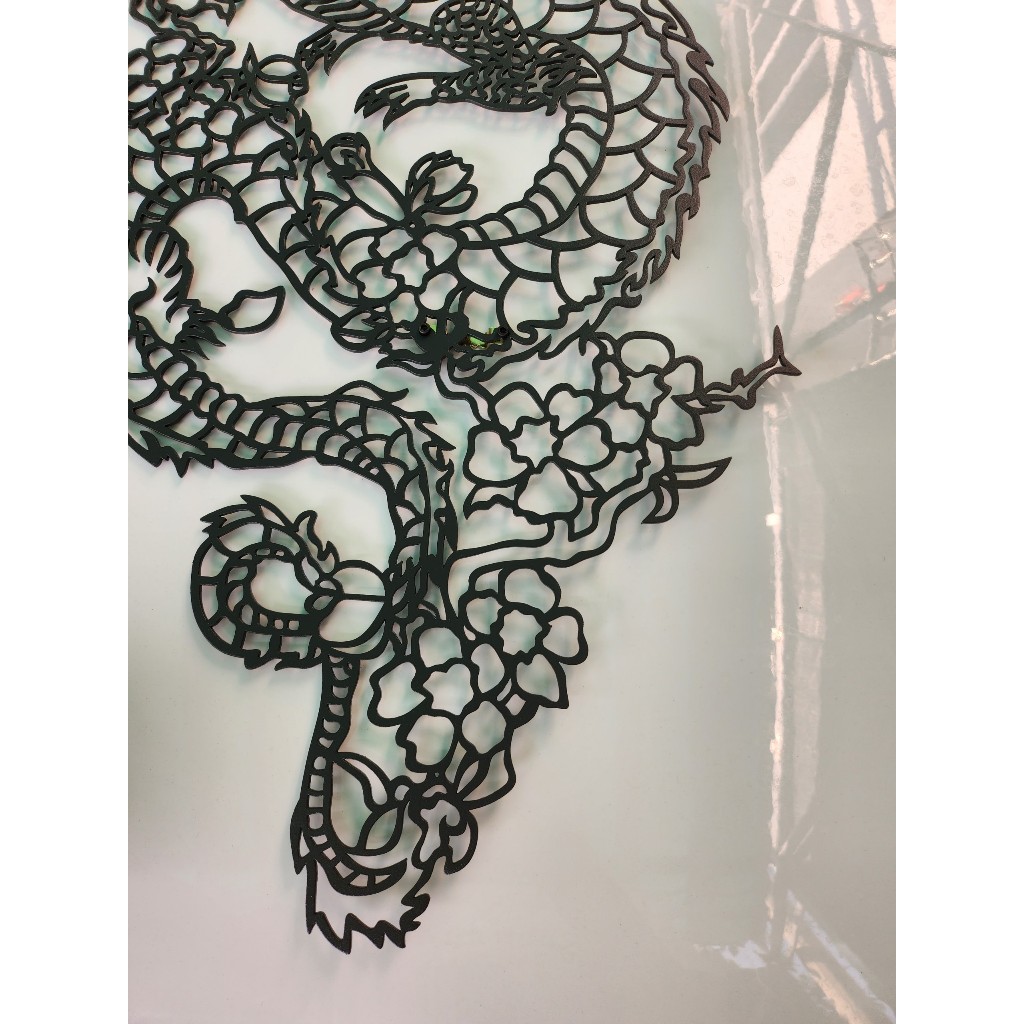 Tranh sắt CNC A18 | Tranh "Tinh hoa Rồng Việt 2024", Treo tường nghệ thuật, Decor trang trí nội thất
