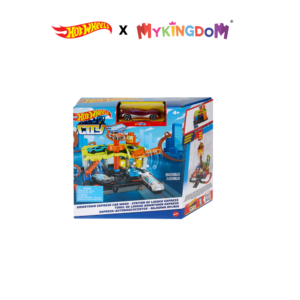 Đồ Chơi Trạm Rửa Xe Hot Wheels City HDR27/HDR24 | Shopee Việt Nam