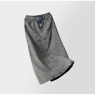 MIDDUA - VJ048 Jennie skirt denim grey