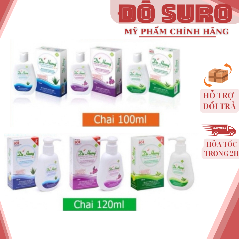 Dung dịch vệ sinh phụ nữ Dạ Hương (Dược phẩm Hoa Linh) - Chai nhỏ /Chai lớn có vòi