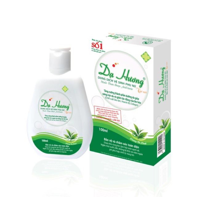 Dung dịch vệ sinh phụ nữ Dạ Hương (Dược phẩm Hoa Linh) - Chai nhỏ /Chai lớn có vòi
