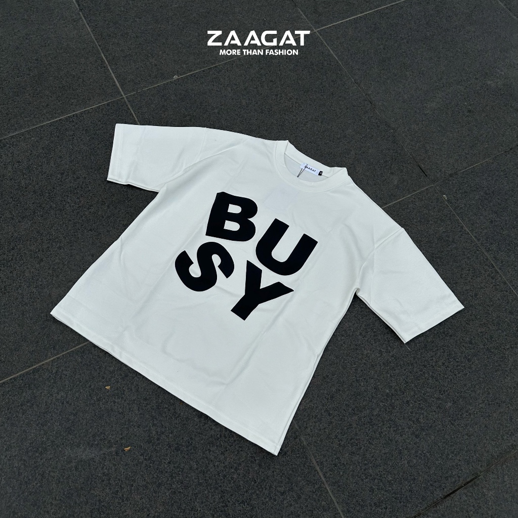 (Xả Kho) Áo Thun Unisex Zaagat Studio - Áo Phông Basic Form Rộng Cổ Tròn Chất Liệu Cotton Thái Thoáng Mát Dễ Mặc