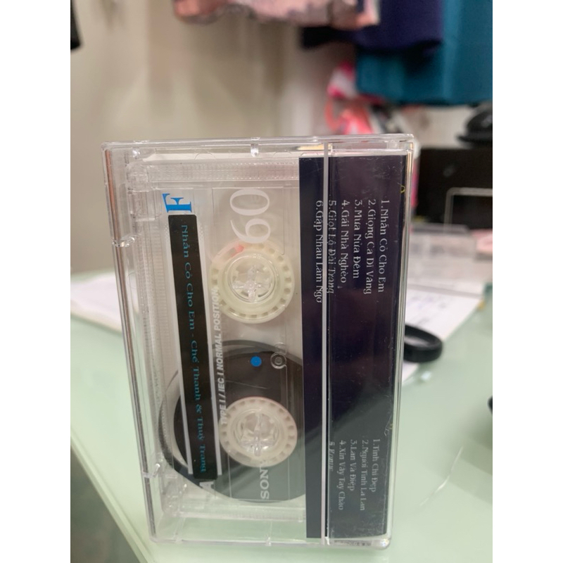 Băng Cassette Chế Thanh - Nhẫn Cỏ Cho Em