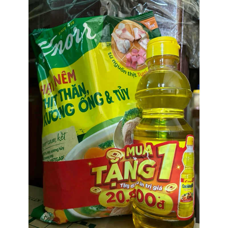 Hạt nêm Knor , knorr 900g(tặng )