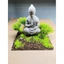 Mô hình tiểu cảnh trang trí bể cá cảnh, bể thủy sinh, bể bán cạn. Tiểu cảnh đã gắn liền với tượng Tô Ngộ Không