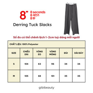 Quần CLOSTUDIO Derring Tuck Slacks