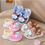 Dép sandal quai hậu cúc bấm cho bé trai bé gái 1-3 tuổi ShinHome - hình chó, khủng long