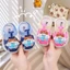 Dép sandal quai hậu cúc bấm cho bé trai bé gái 1-3 tuổi ShinHome - hình chó, khủng long
