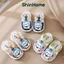 Dép sandal trẻ em quai hậu cúc bấm cho bé trai bé gái 0-2 tuổi ShinHome - bánh bao