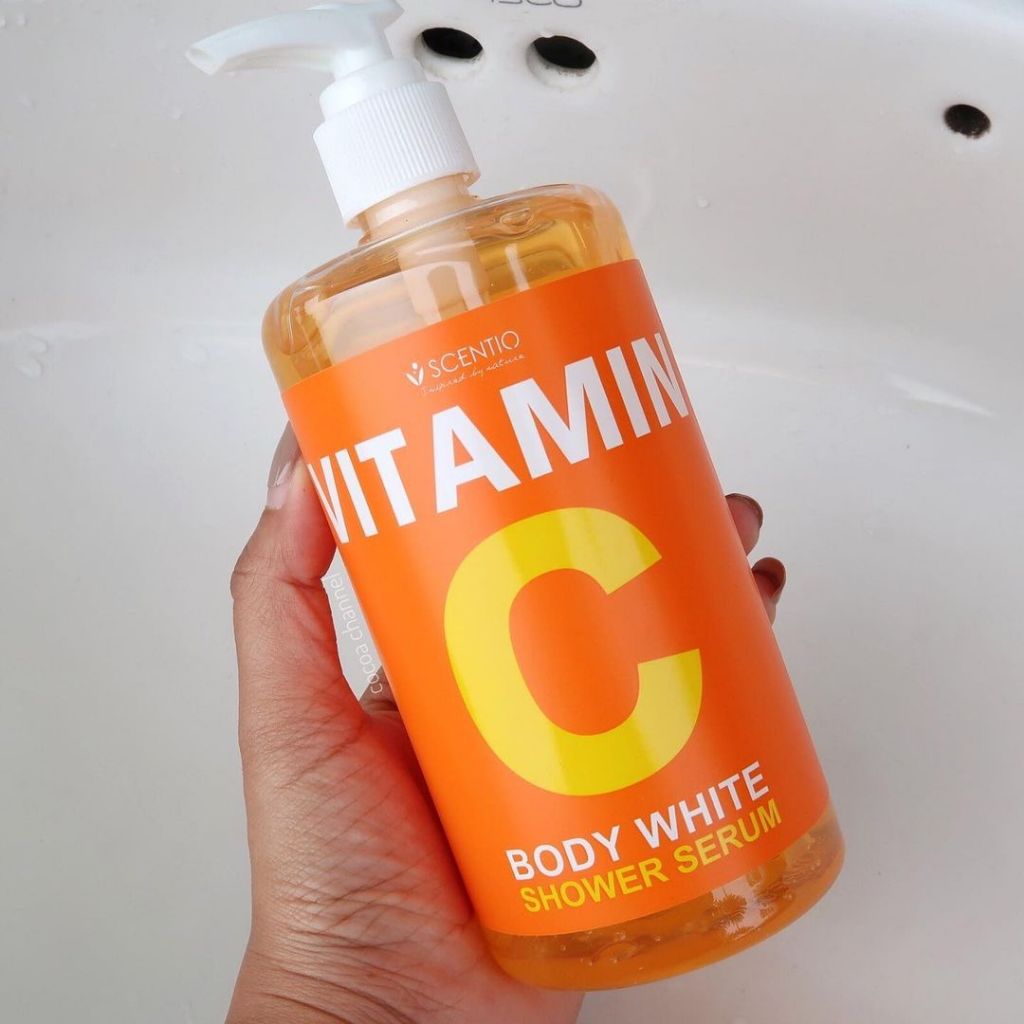 Ảnh Sữa tắm dưỡng trắng và phục hồi da chuyên sâu Scentio Vitamin C 450ml 4