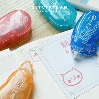Băng Keo Kéo Glue – Keo Dán Tiện Lợi – Dán Giấy/Planner/Sổ