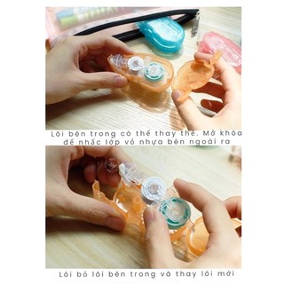 Băng Keo Kéo Glue – Keo Dán Tiện Lợi – Dán Giấy/Planner/Sổ