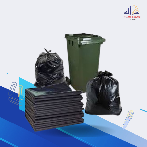1Kg Bao rác đen lớn 90x120 dùng cho thùng 120L | Shopee Việt Nam