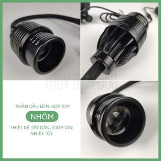 Đèn Rọi Chỉnh Tiêu Cự 3 Chế Độ Màu KZJ - Sử Dụng Cho Hồ Cá Cảnh - Thủy Sinh - Biotop - Bán Cạn