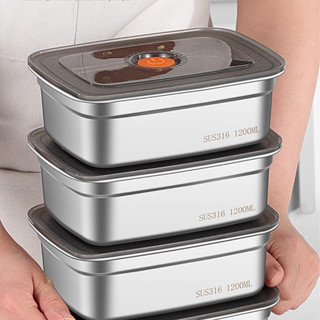 Hộp Đựng Thực Phẩm Inox Cao Cấp - Khay Inox Bảo Quản Tủ Lạnh, Có Nắp Đậy Ngăn Mùi, Dễ Dàng Vệ Sinh