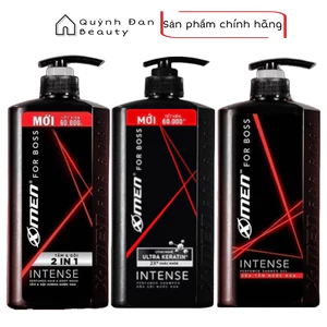 Tắm gội 2in1 X-Men For Boss Intense 2in1 hương nước hoa Châu Âu 650g/850G