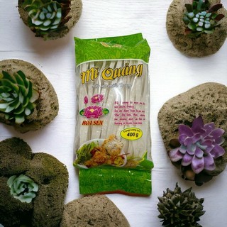Mì Quảng - Mì Quảng Trắng -Lê Lợi Food gói 400g