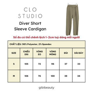 Quần CLOSTUDIO Seven Button Slacks