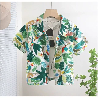 ÁO HỌA TIẾT TRÁI CÂY DU LỊCH CAO CẤP VẢI KHÔ COTTON - ALIBU