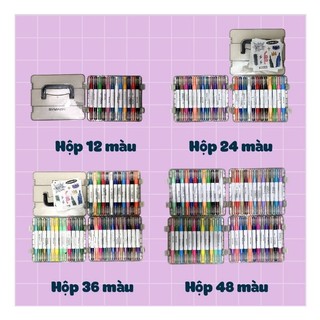 [Hỏa tốc HCM] [HOT] Bộ Bút Màu Acrylic Marker Himi Cao Cấp - Vẽ Đa Chất Liệu - Ngòi 2 Đầu Và 1 Đầu