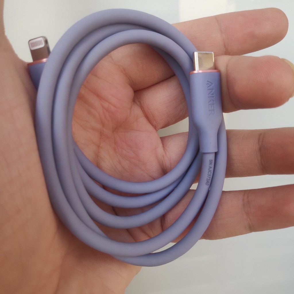 [ Đã qua sử dụng] Dây Cáp Sạc Anker A8662 0.9m và A8663 1.8m PowerLine ...