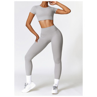 Set Đồ Tập Gym Yoga Nữ Tôn Dáng - Vải Poly Cao Cấp Co Giãn 4 Chiều, Thoáng Khí (Mã 519)