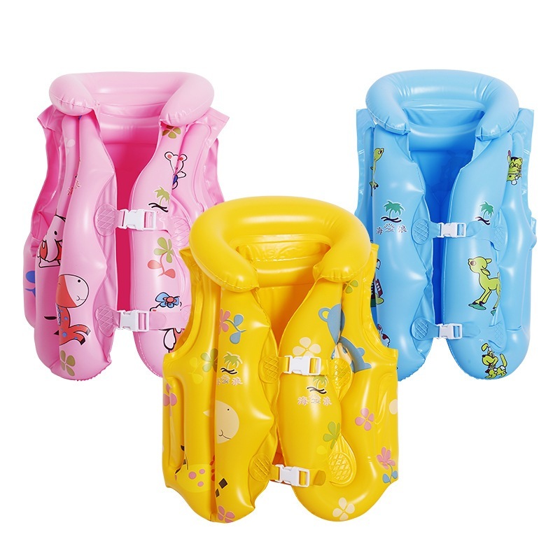 Áo phao tập bơi cho bé đi tập bể bơi, phao đi tắm du lịch gọn nhẹ nhiều size từ 2-12 tuổi FB05